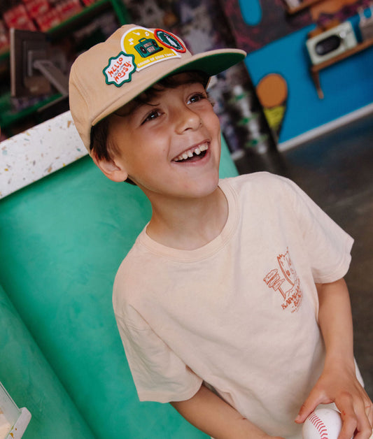 Casquette Patchy Cream