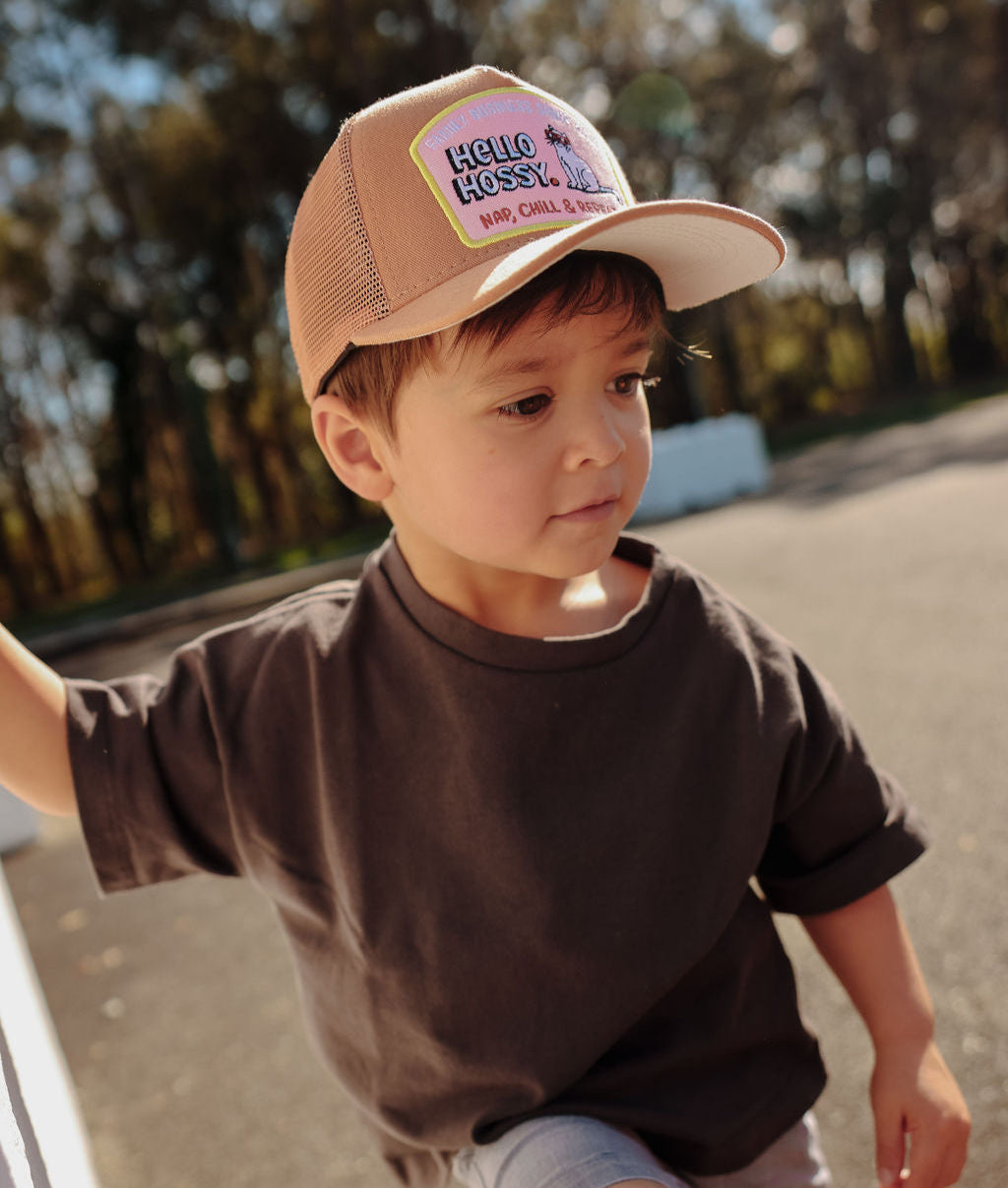 Casquette Crew Brown
