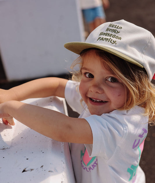 Casquette Hossegor Family White