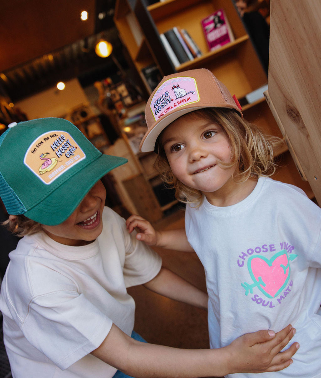 Casquette Crew Brown