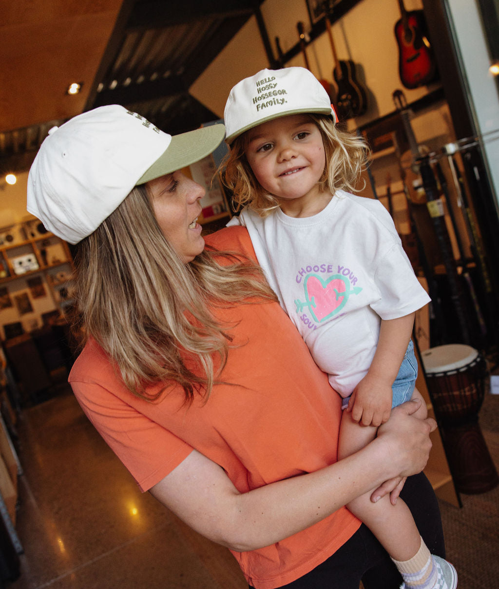 Casquette Hossegor Family White