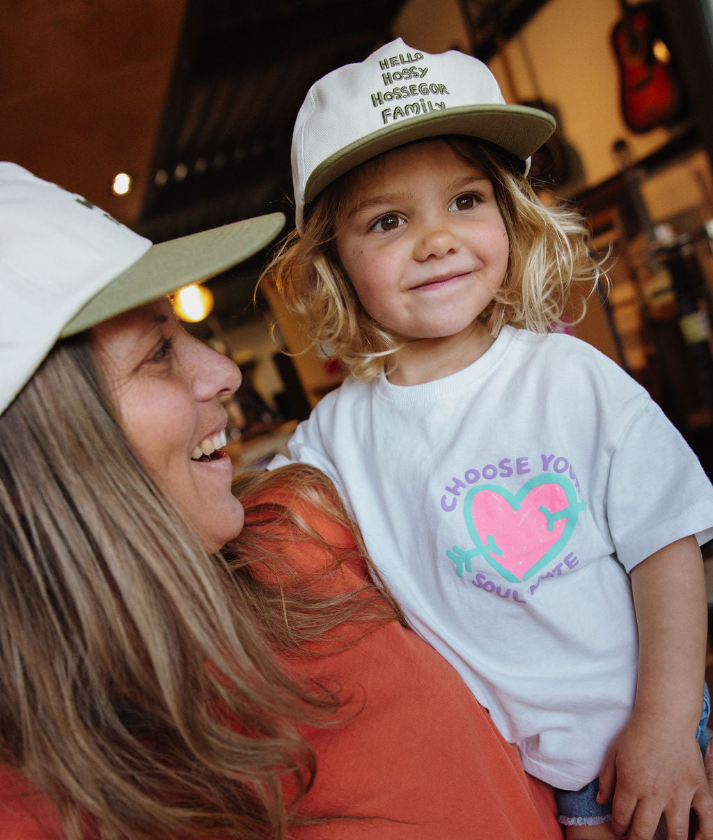 Casquette Hossegor Family White