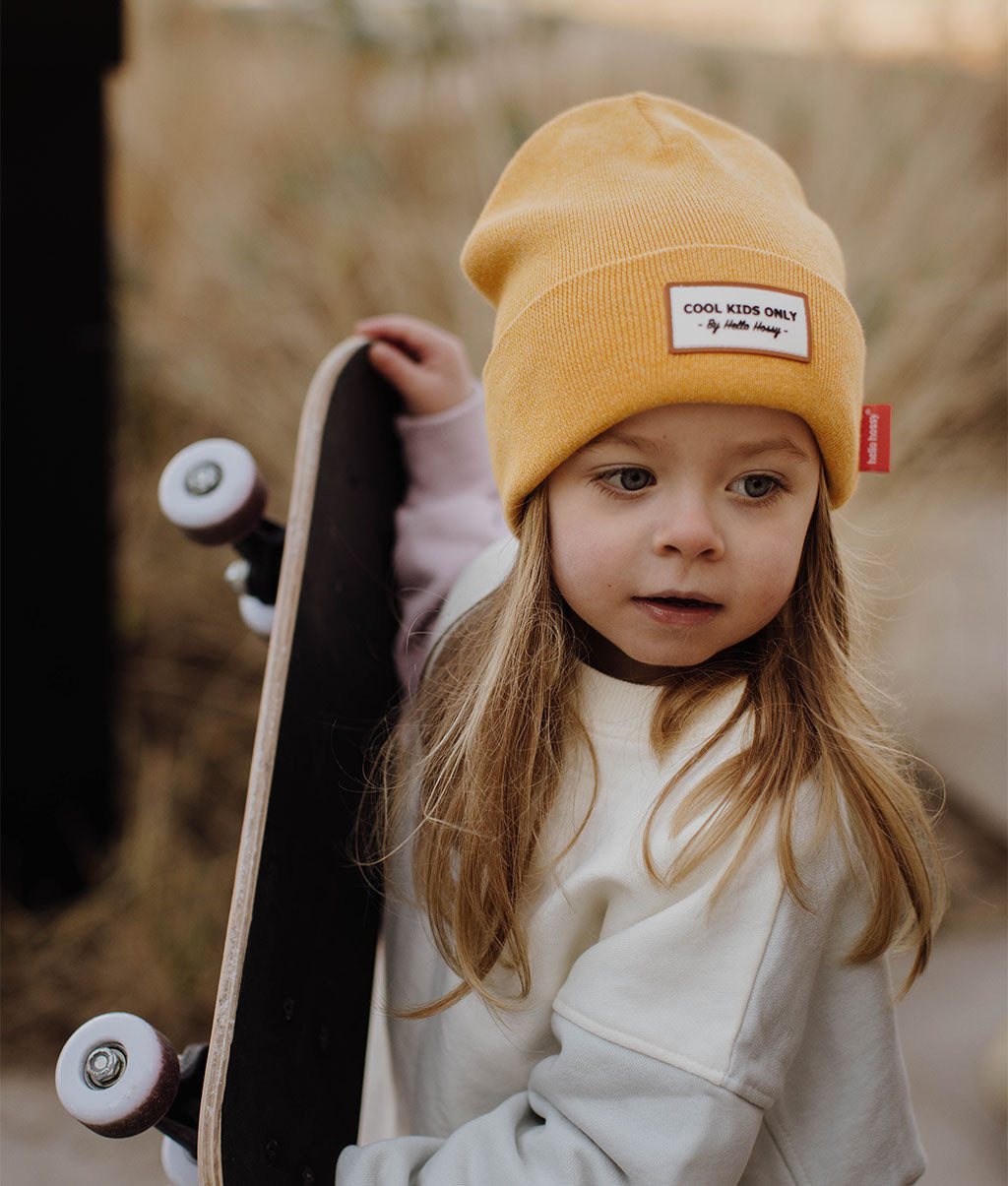 Bonnet Urban Chiné Mustard