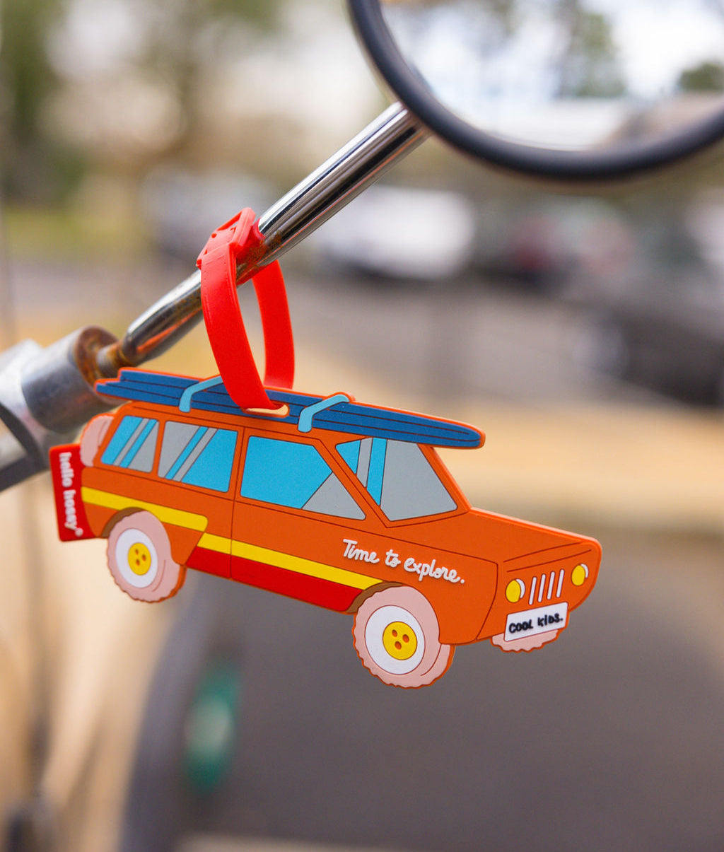 Étiquette Valise Surf Car