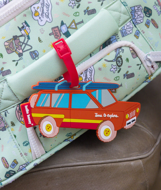 Étiquette Valise Surf Car