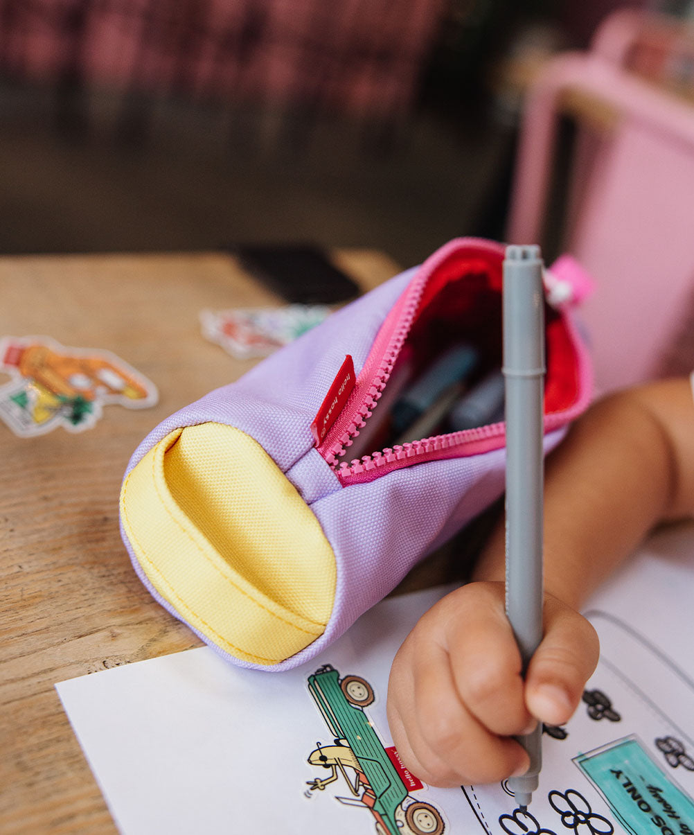 Trousse Scolaire Mini Mauve
