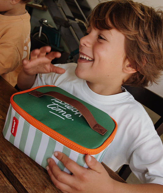 Sac Repas Green Stripes