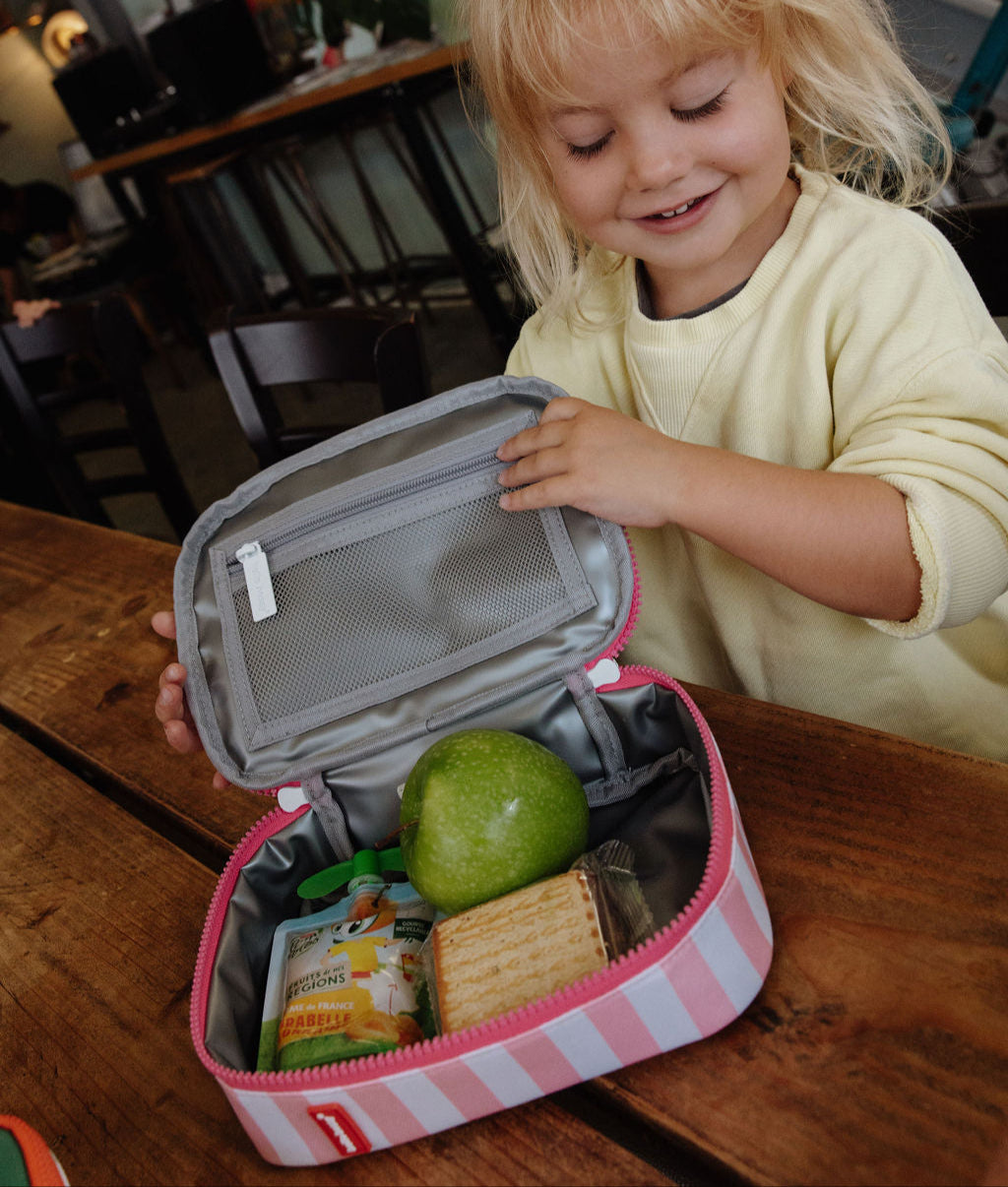 Sac Goûter Pink Stripes