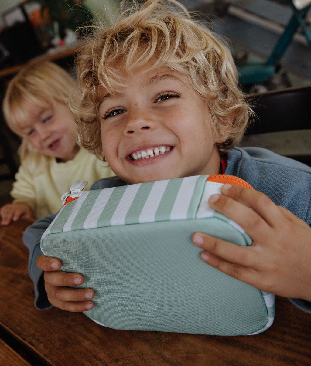 Sac Goûter Green Stripes