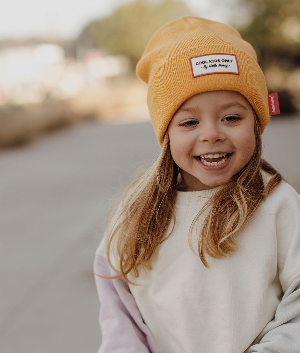 Bonnet Urban Chiné Mustard