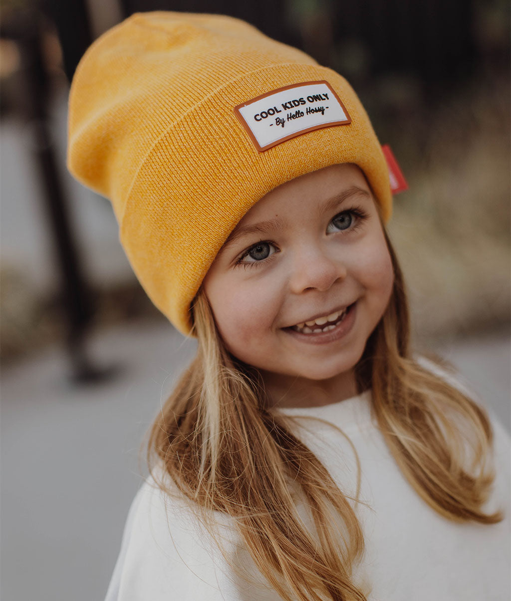 Bonnet Urban Chiné Mustard
