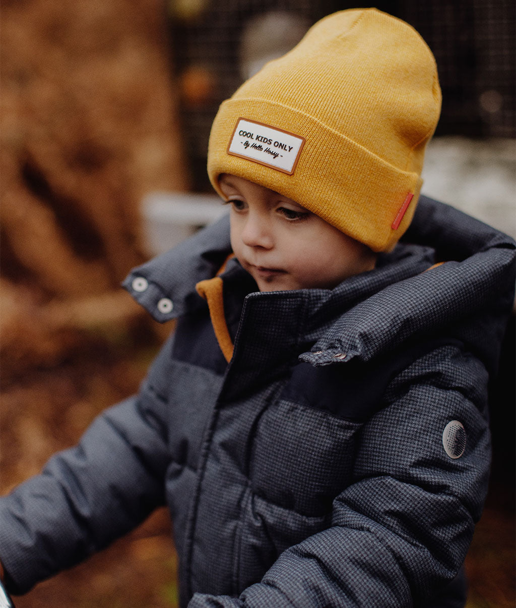 Bonnet Urban Chiné Mustard