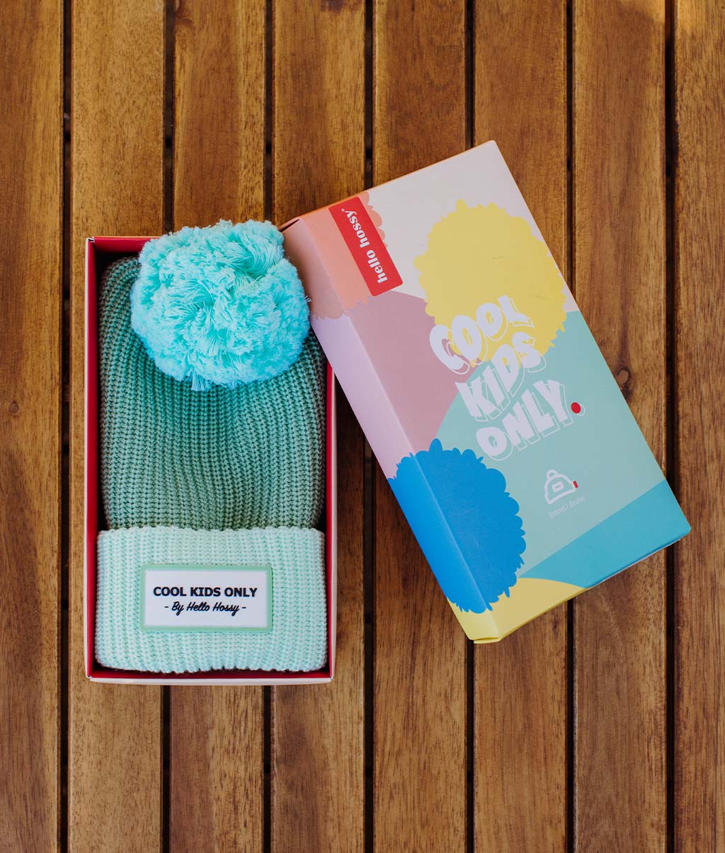Bonnet Color Block Minty