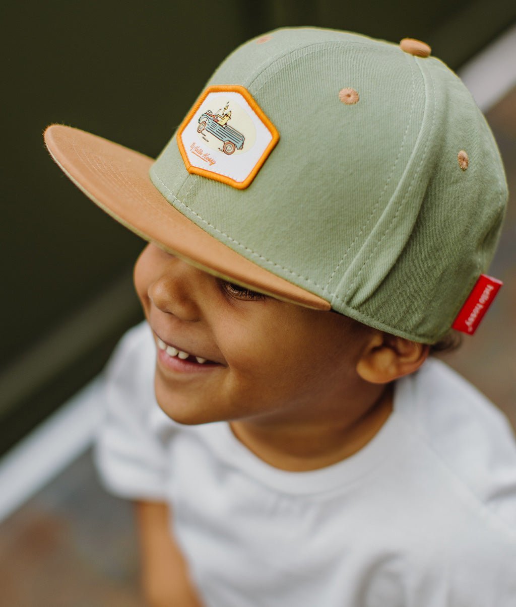 2 Casquettes Baseball Enfant Réglables Velcro - Chapeaux Unisexe Soleil Sport Extérieur