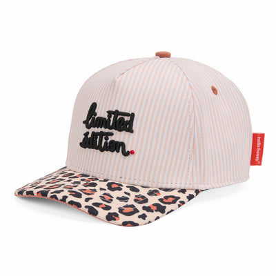 Casquette Enfants Léopard #5, visière courbée, matchy-matchy, éco-responsable, dès 9 mois, Cool Kids Only !
