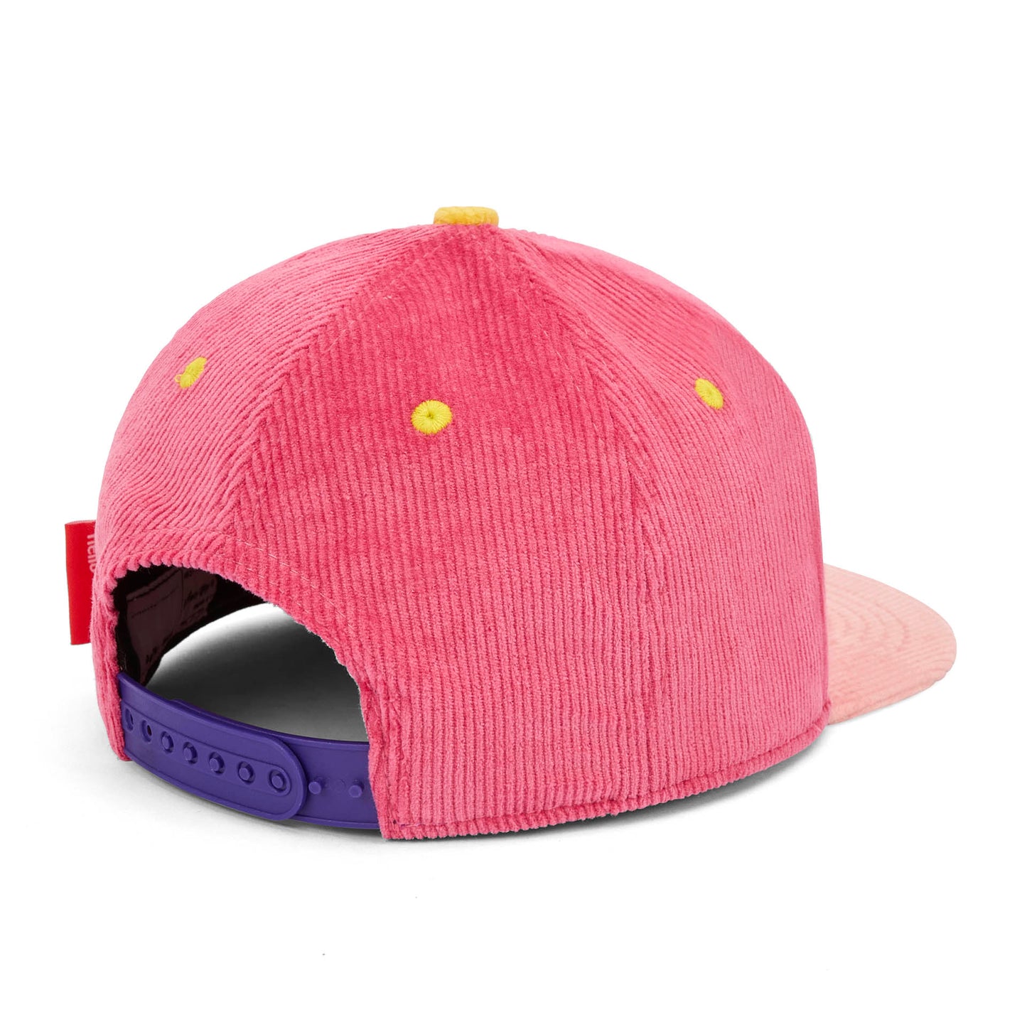 Casquette velours rose Sweet Pitaya pour enfant – vue arrière