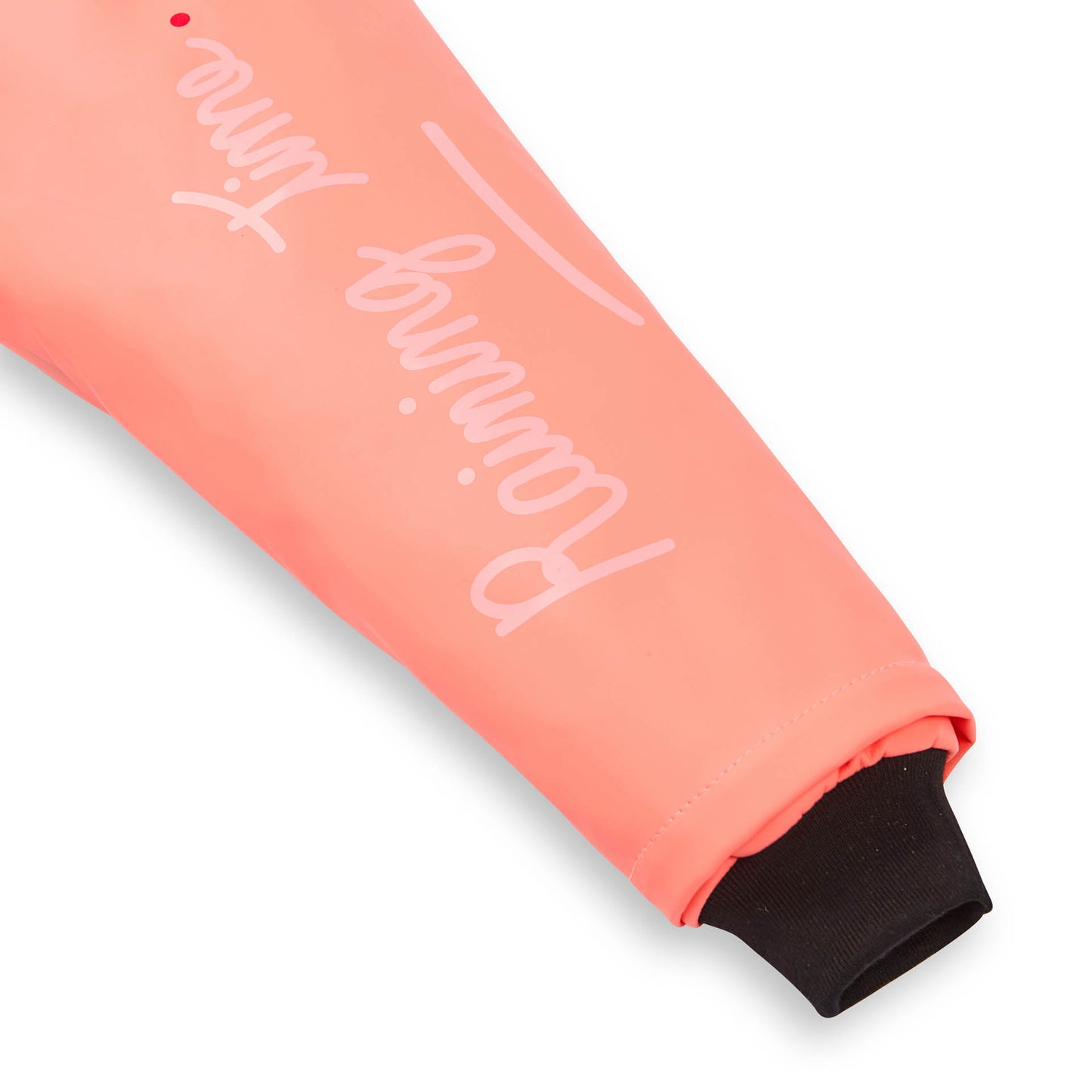 Ciré de Pluie imperméable Pink pour enfant - détail manche