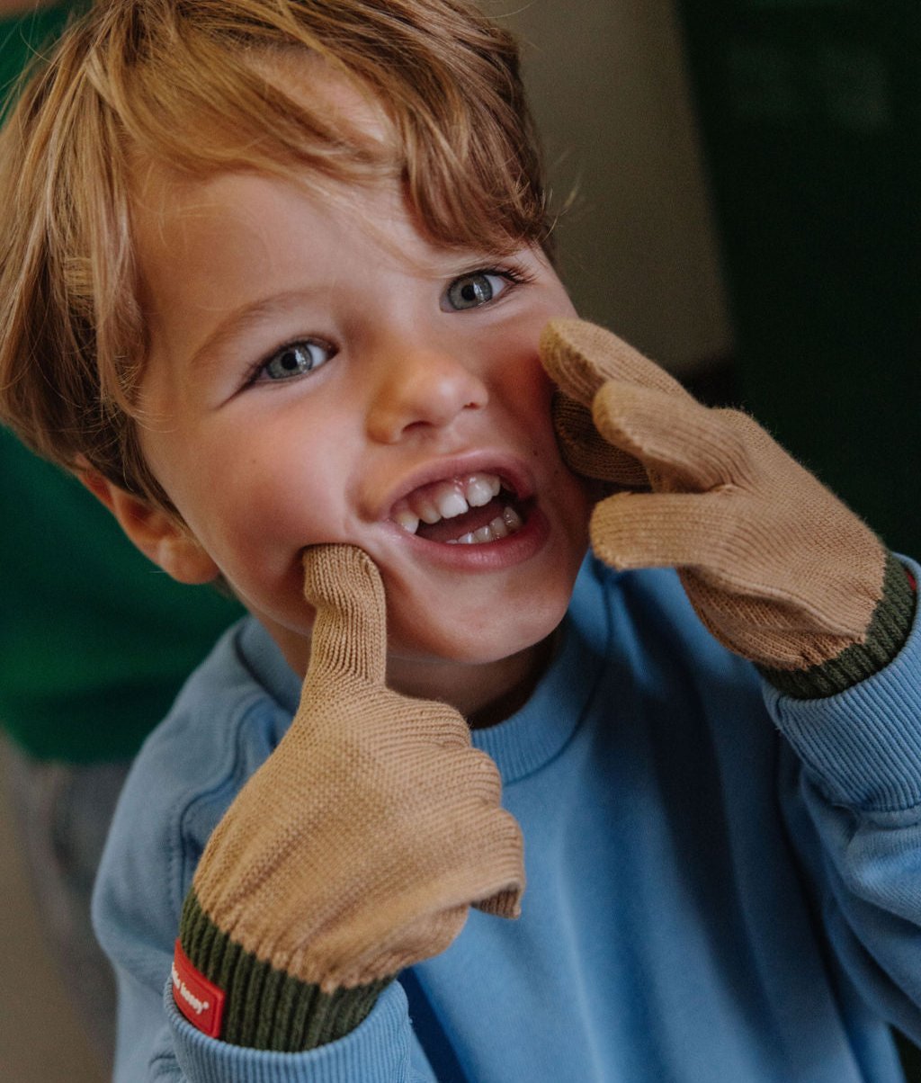 Gants Handy Pistachio Enfants & Bébés, Cool Kids Only, Hello Hossy
