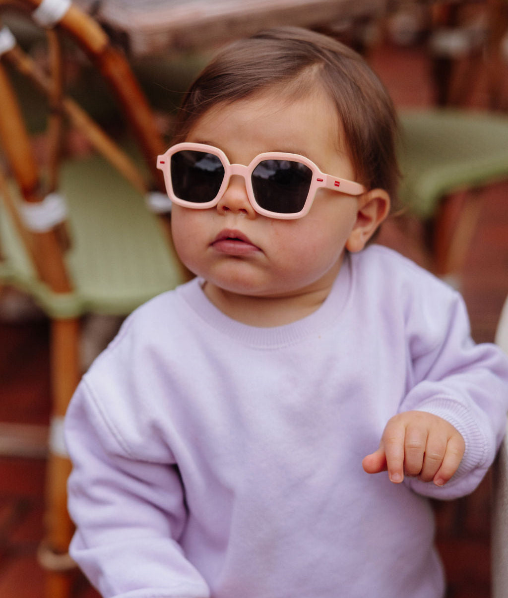 Lunettes de soleil Bébé Hossy Jane, colorées, verres catégorie 3, UV400, verres polarisés, dès 9 mois, Cool Kids Only !