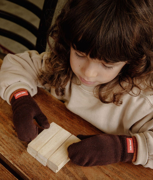 Moufles Hotty Chocolate Enfants & Bébés, Cool Kids Only, Hello Hossy