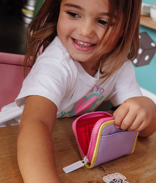 Porte-Monnaie Mini Mauve