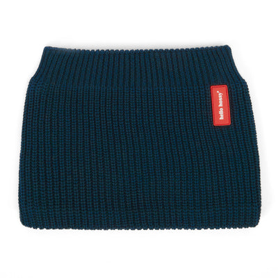 Snood en maille, doublé polaire, Cocoon Polo pour enfant et bébé – vue à plat