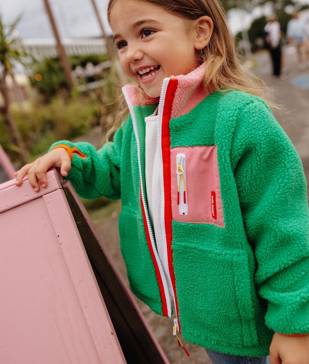 Veste polaire Green Candy