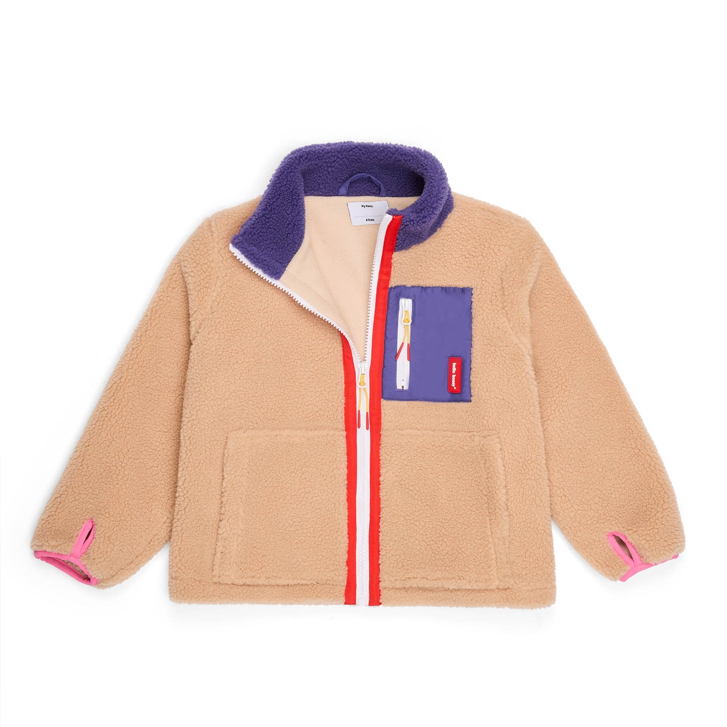 Veste polaire Plum Beige