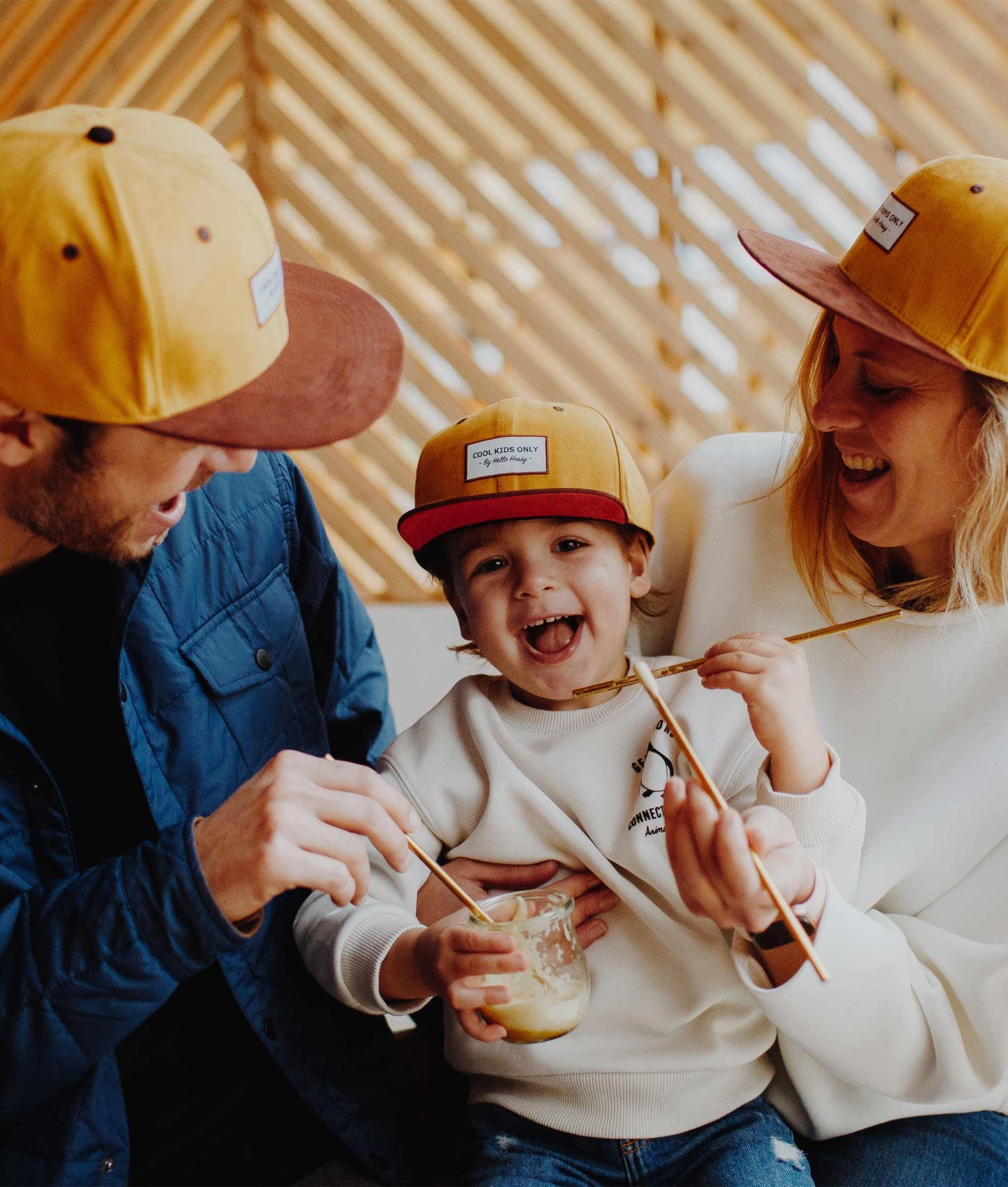 Casquette Daim Mustard