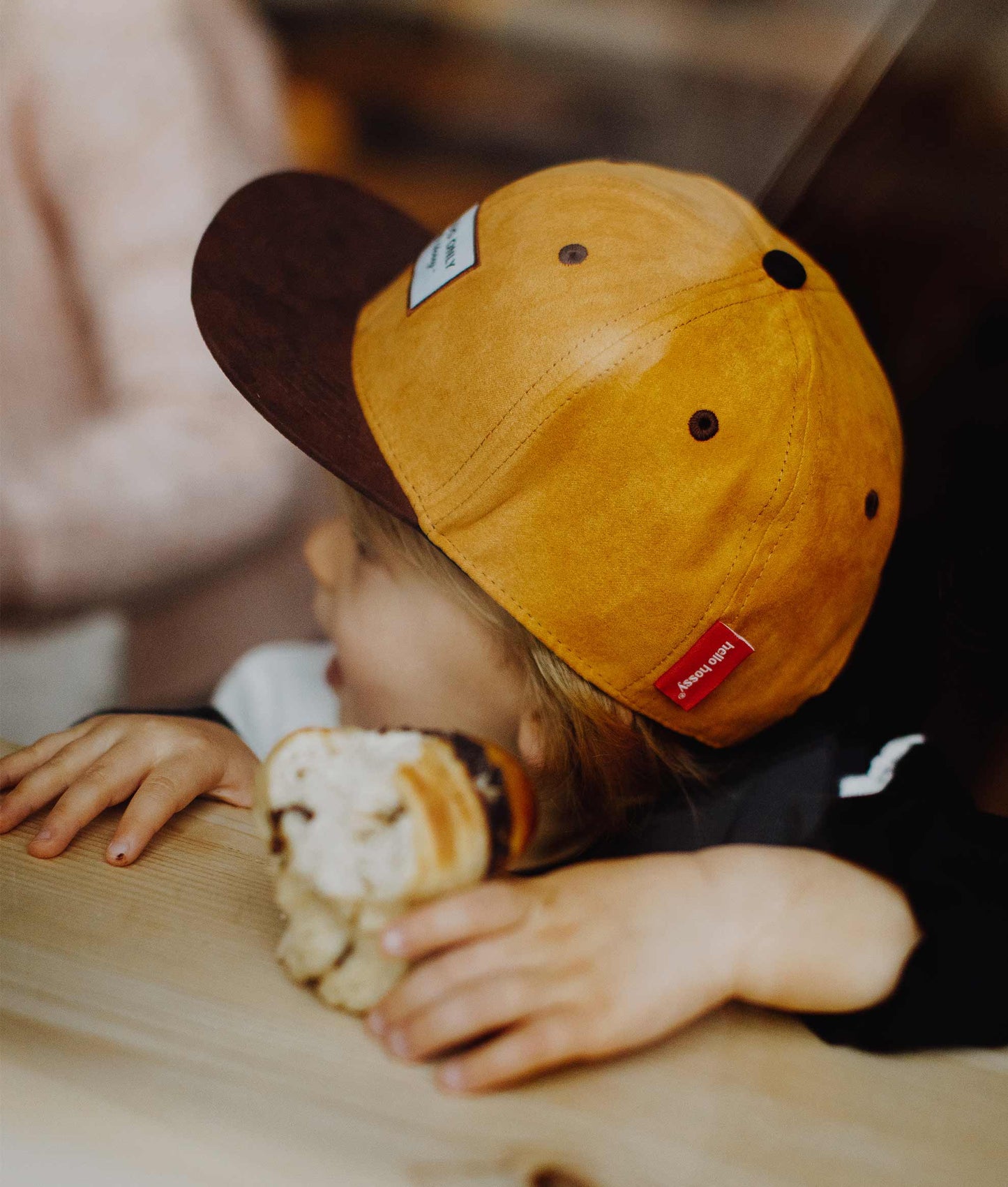 Casquette Daim Mustard