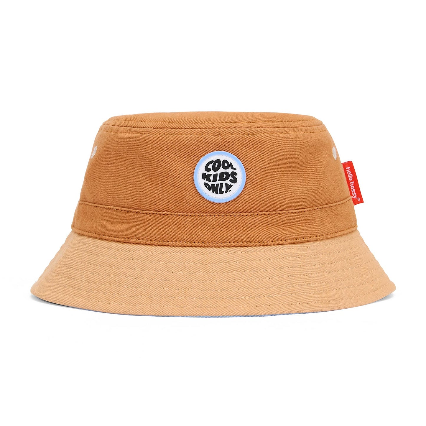 Bob Enfants Mini Chesnut avec cordon, 100% coton biologique, certifié Oeko-Tex, dès 9 mois, Cool Kids Only !