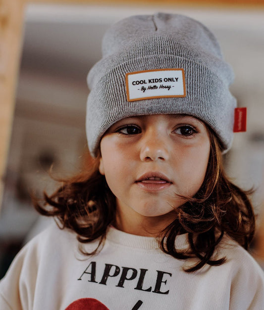 Bonnet Urban Chiné Grey Enfants & Bébés, Cool Kids Only, Hello Hossy