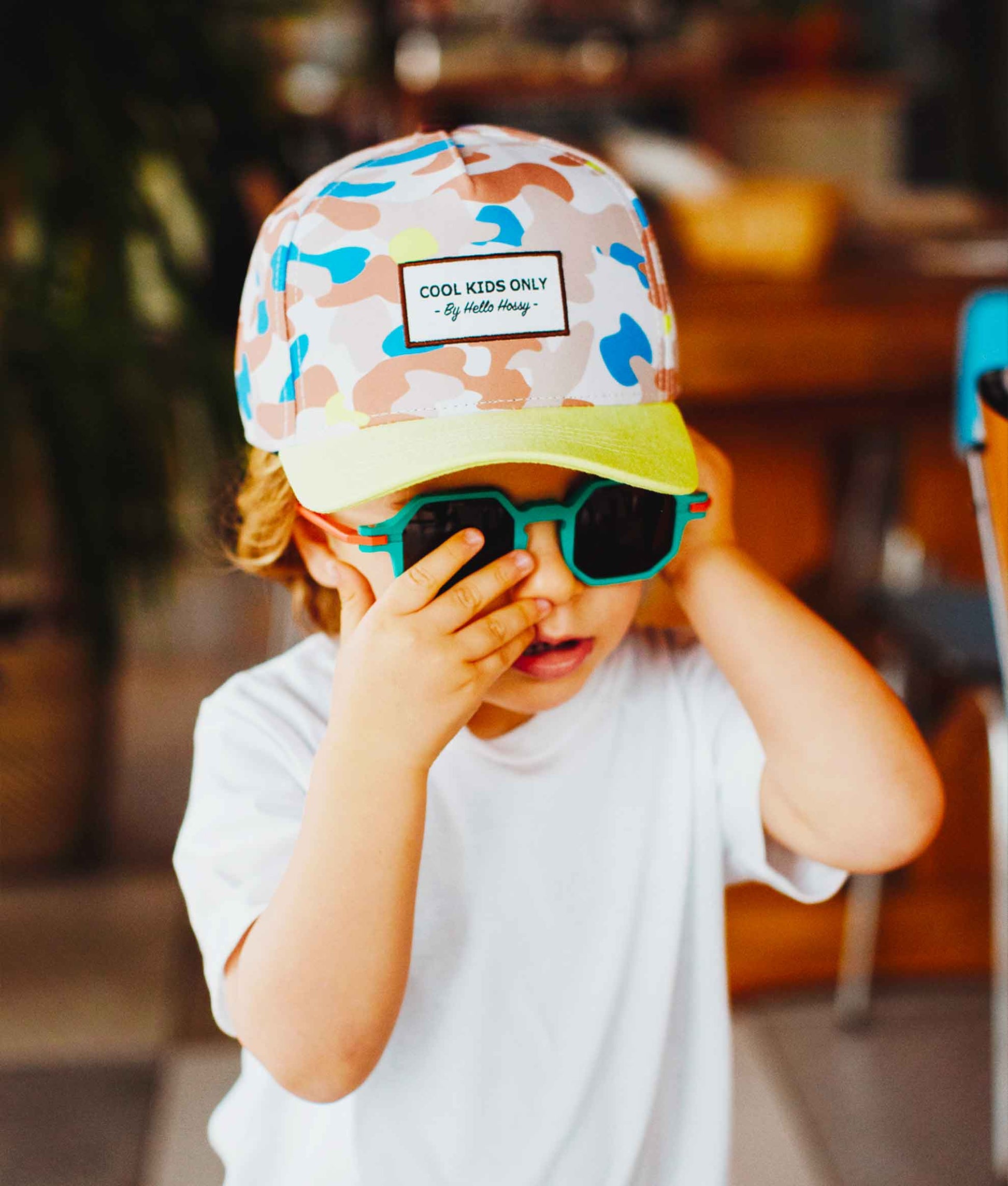Casquette Camouflage Enfants & Bébés, Cool Kids Only, Hello Hossy