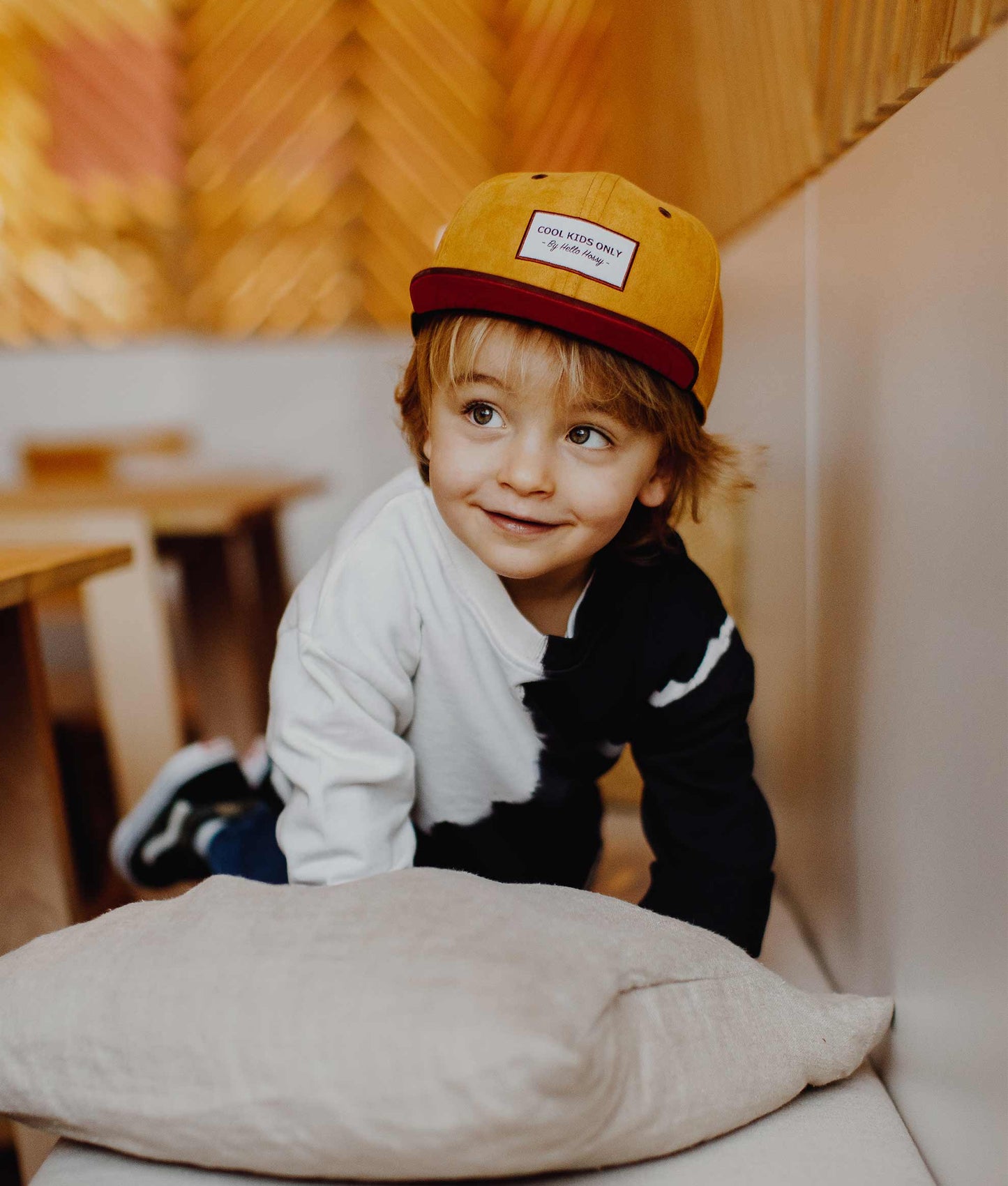 Casquette Daim Mustard Enfants & Bébés, Cool Kids Only, Hello Hossy