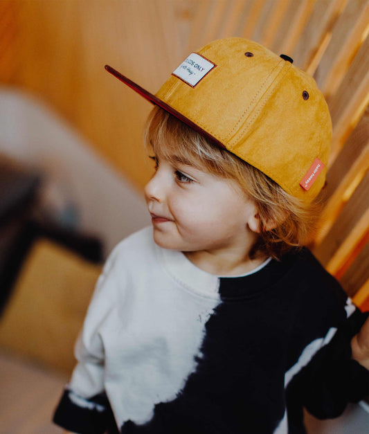 Casquette Daim Mustard Enfants & Bébés, Cool Kids Only, Hello Hossy