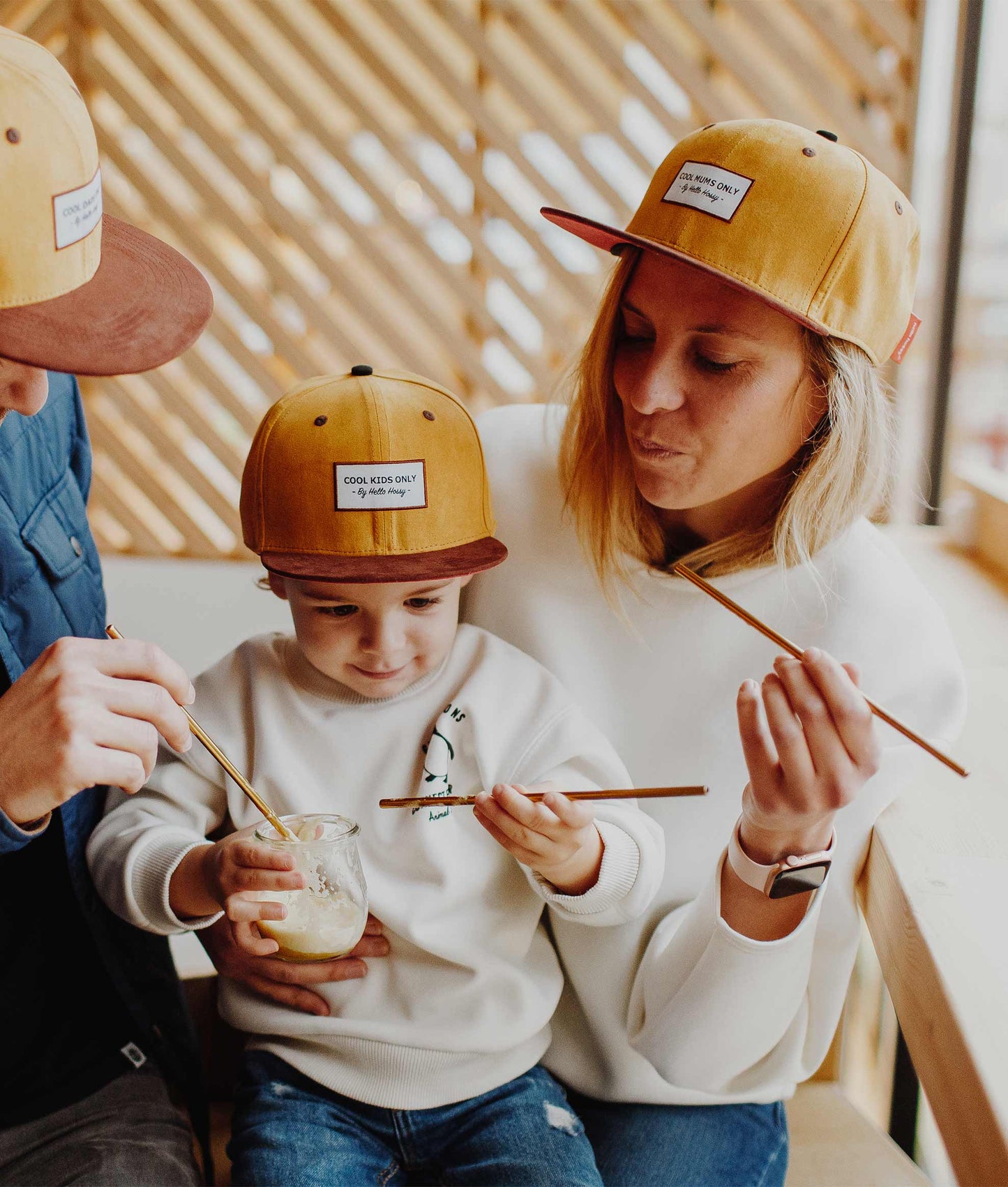 Casquette Daim Mustard Enfants & Bébés, Cool Kids Only, Hello Hossy