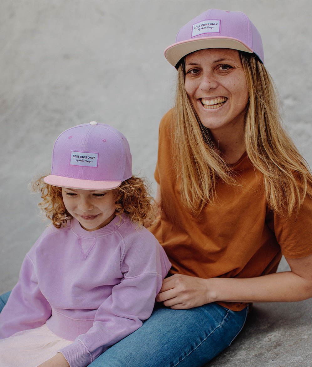 Casquette Mini Purple Enfants & Bébés, Cool Kids Only, Hello Hossy