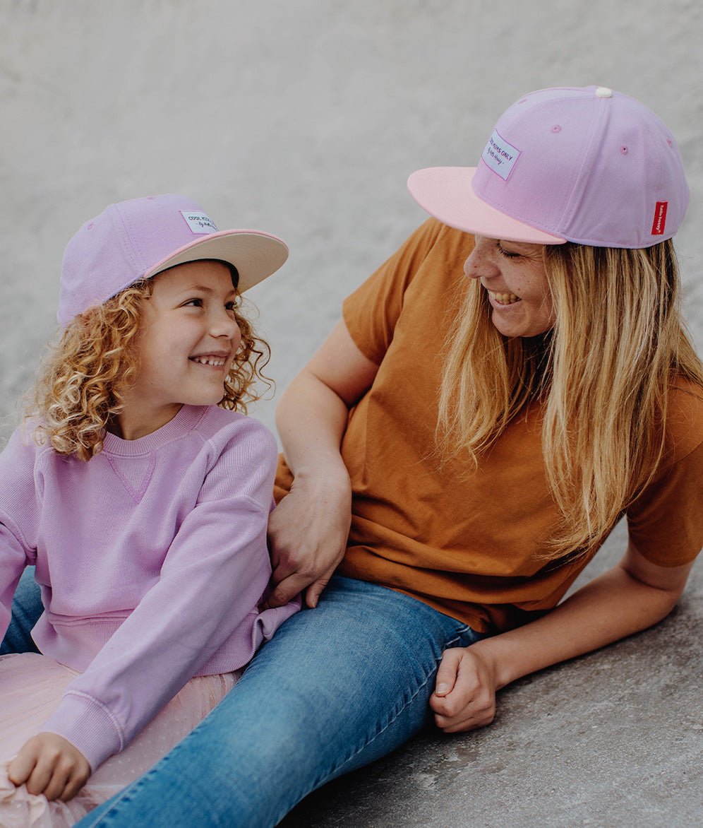 Casquette Mini Purple Enfants & Bébés, Cool Kids Only, Hello Hossy