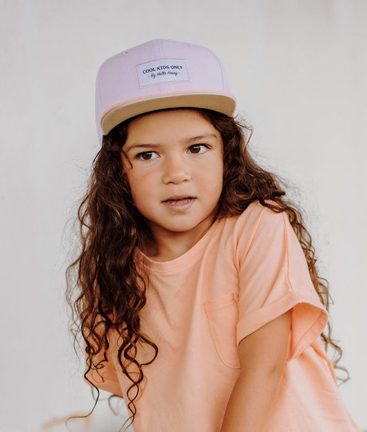 Casquette Mini Purple Enfants & Bébés, Cool Kids Only, Hello Hossy