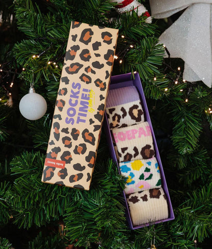 Pack Chaussettes - Léopard