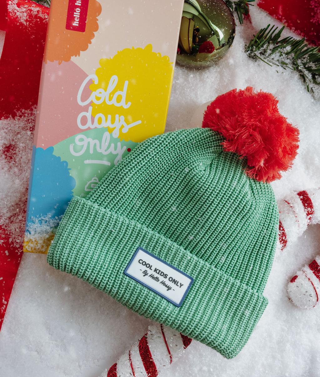 Bonnet Color Block Santa