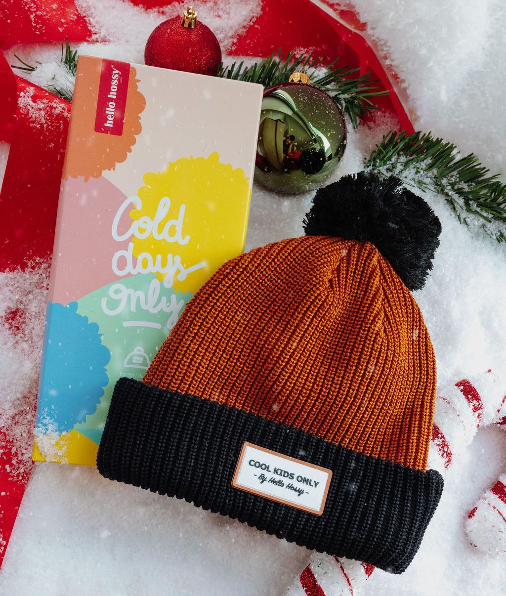 Bonnet Color Block Blacky