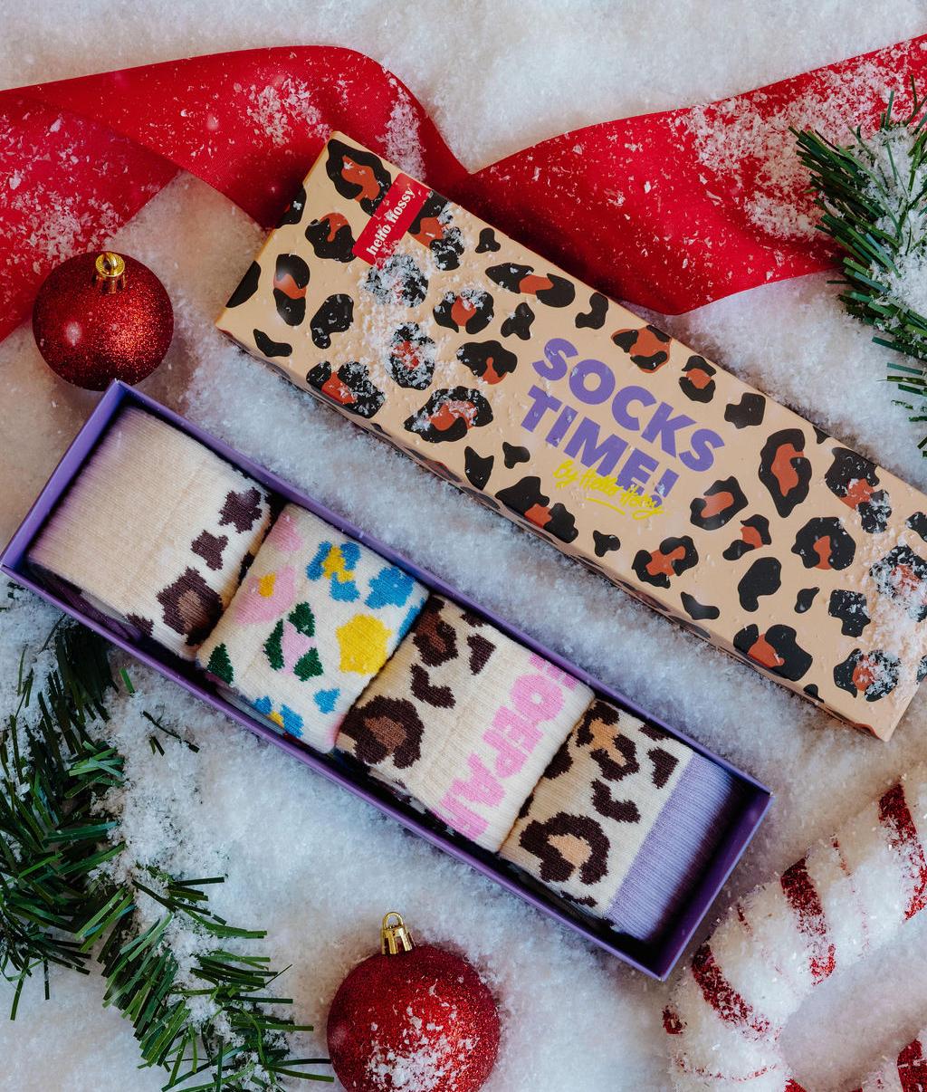 Pack Chaussettes - Léopard