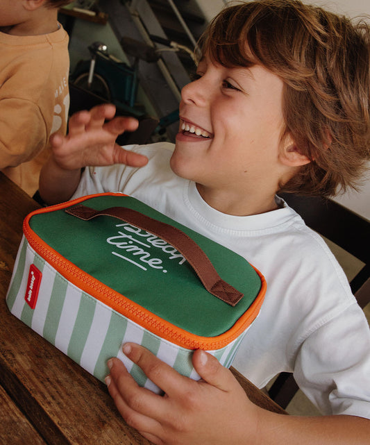 Sac Repas Green Stripes