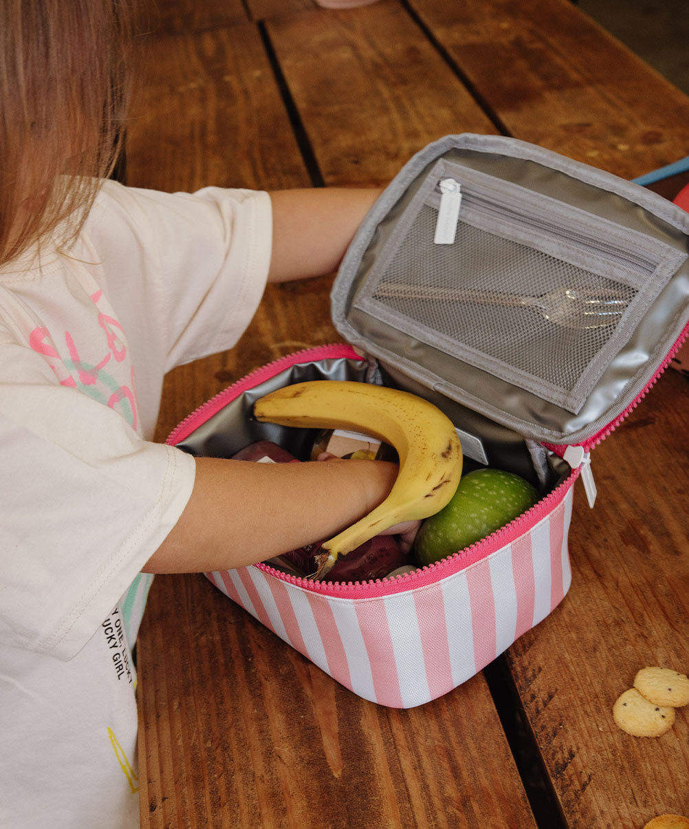 Sac Repas Pink Stripes