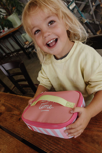 Sac Goûter Pink Stripes