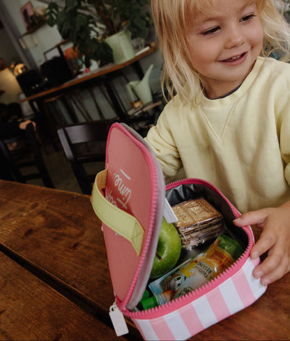 Sac Goûter Pink Stripes