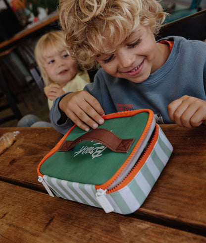 Sac Goûter Green Stripes