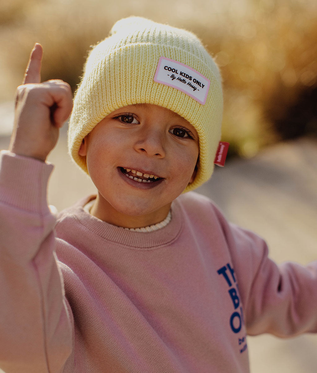 Bonnet Pop Yellow