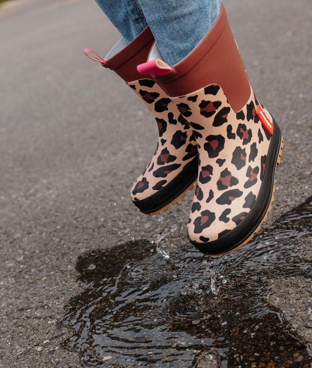 Bottes de pluie Léopard